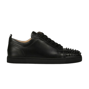Christian Louboutin Louis Junior Spikes Flat 'Black'