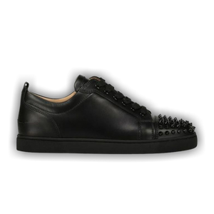 Christian Louboutin Louis Junior Spikes Flat 'Black'