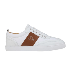 Christian Louboutin Retero Flat 'White Brown'