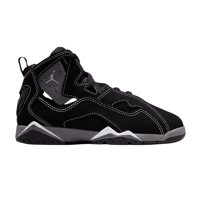 Air Jordan Jordan True Flight PS 'Black Light Graphite Metallic Silver' 343796 011