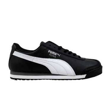 Puma Roma Basic Jr 'Black White Silver'