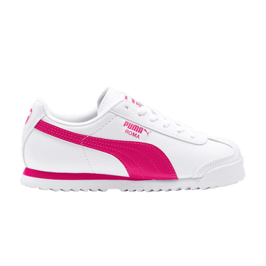 Puma Roma Basic Jr 'White Fuchsia Purple'
