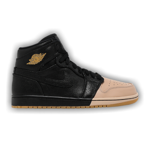 Wmns Air Jordan 1 Retro High Premium 'Dipped Toe - Black'
