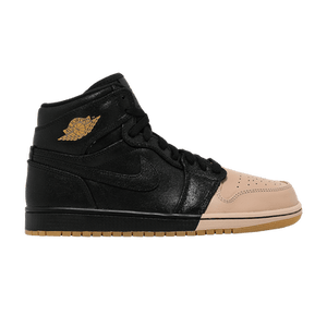 Wmns Air Jordan 1 Retro High Premium 'Dipped Toe - Black'