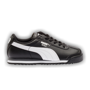Puma Roma Basic Little Kid 'Black White'