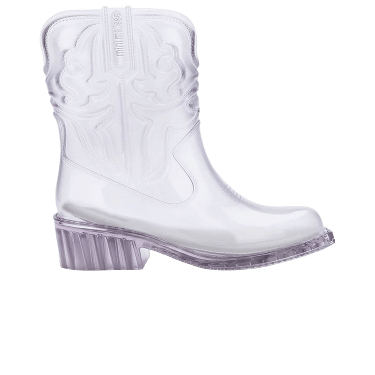 Melissa Mini Texas Boot 'Clear' 36192 BJ535