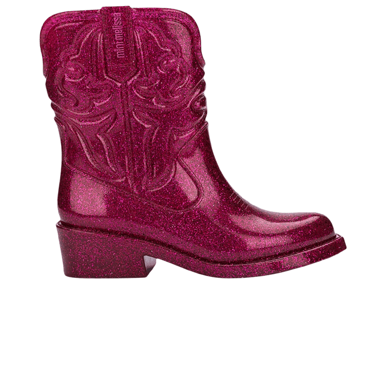 Melissa Mini Texas Boot 'Glitter Pink' 36192 BM954
