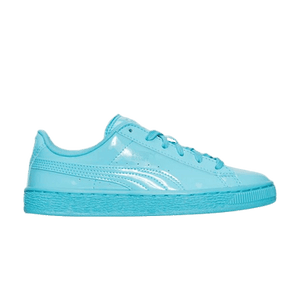 Puma Basket Classic Jr 'Patent Blue Atoll'