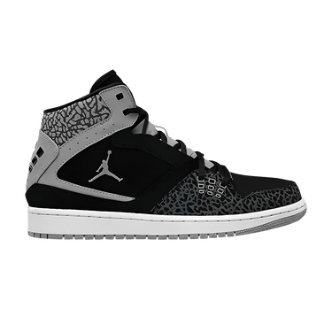 Air Jordan 1 Flight 'Black Grey Elephant'