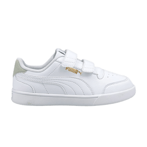 Puma Shuffle Velcro Little Kid 'White Grey Violet'