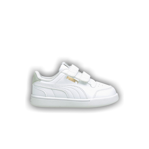 Puma Shuffle Velcro Toddler 'White Grey Violet'
