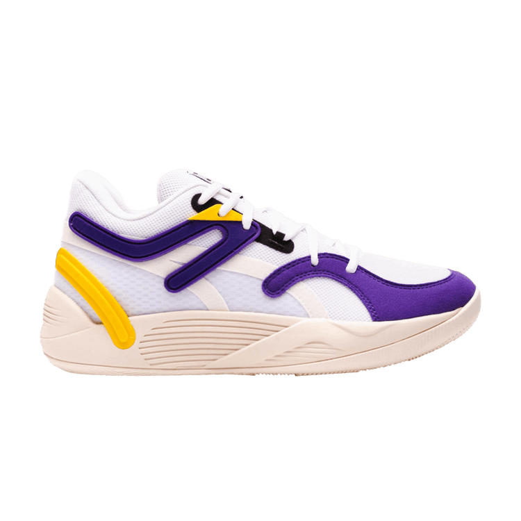Puma TRC Blaze Court 'White Spectra Yellow' 376582 07