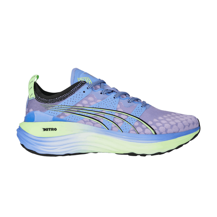 Puma Wmns ForeverRun Nitro 'Elektro Purple Fizzy Lime' 377758 02