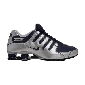 Nike Shox NZ 'Metallic Silver Midnight Navy'