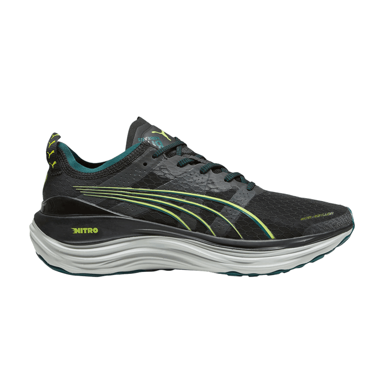 Puma ForeverRun Nitro Winter 'Black Malachite Yellow' 378472 01