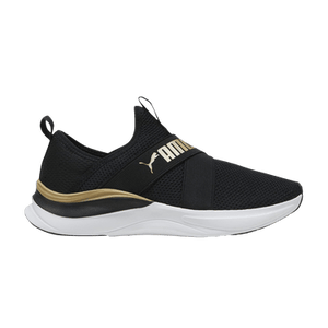Puma Wmns Softride Harmony Slip-On 'Black Gold'