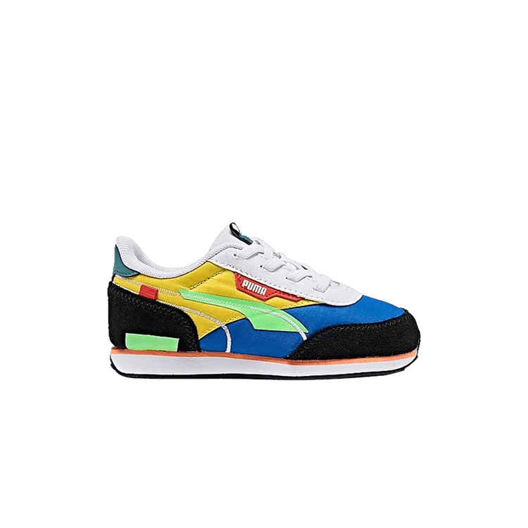 Puma Future Rider Twofold Infant 'Blue Yellow' 382018 08