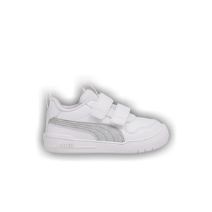 Puma Multiflex Toddler 'Glitz Formstrip - White Silver'