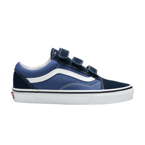 Vans Old Skool Suede Canvas Velcro 'Dress Blue'