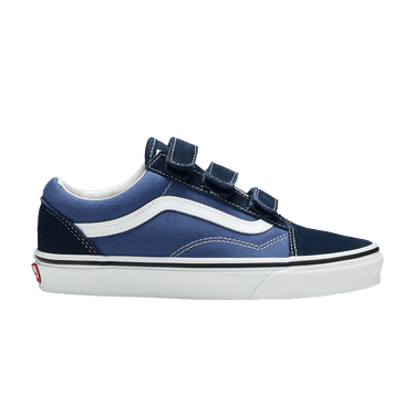 Vans Old Skool Suede Canvas Velcro 'Dress Blue'