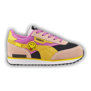 SmileyWorld x Puma Future Rider Little Kid 'Rose Quartz Mauve Pop'