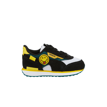 Puma SmileyWorld x Future Rider Infant 'Black Vibrant Yellow'