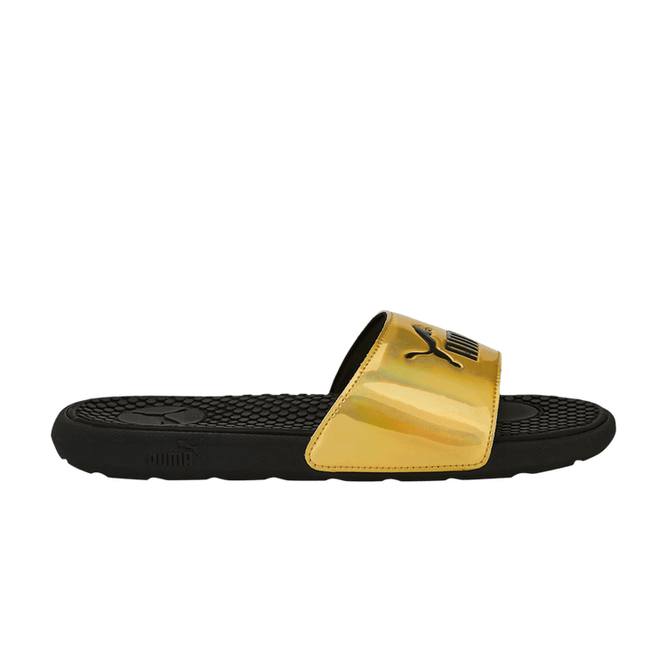 Puma Wmns Cool Cat Distressed Slide 'Team Gold' 386722 02