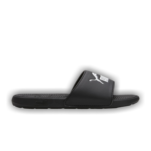 Puma Cool Cat 2.0 Slides Big Kid 'Black White'