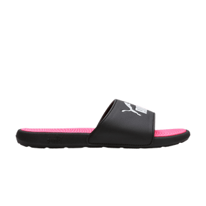 Puma Cool Cat 2.0 Slides Big Kid 'Black Knockout Pink'