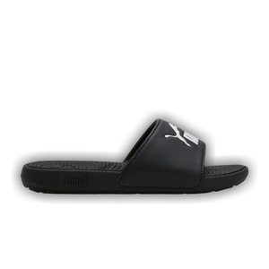Puma Cool Cat 2.0 Slides Little Kid 'Black White'