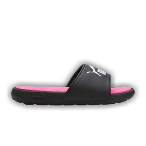 Puma Cool Cat 2.0 Slides Little Kid 'Black Knockout Pink'