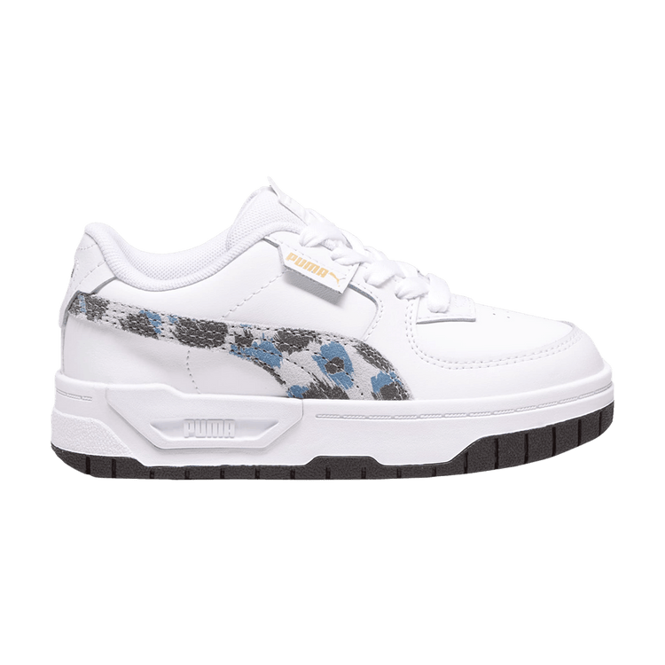 Puma Cali Dream Little Kid 'Animal Print - White Racing Blue' 392000 02
