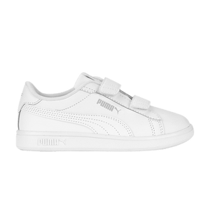 Puma Smash 3.0 Leather Velcro Little Kid 'White'