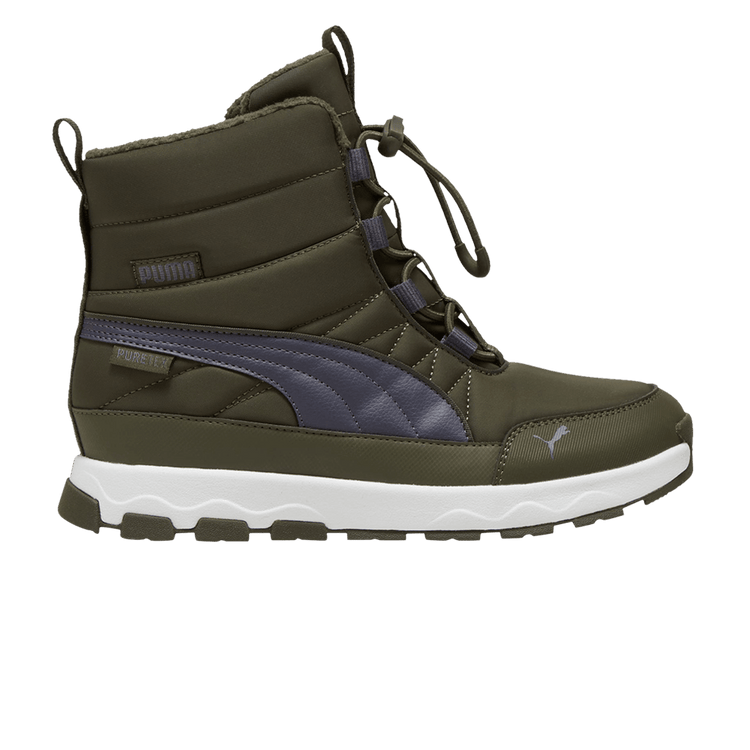 Puma Evolve Big Kid PURE-TEX 'Dark Olive' 392647 04
