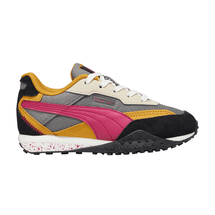 Puma Blacktop Rider Lithium Little Kid 'Cast Iron Multi-Color' 394381 02