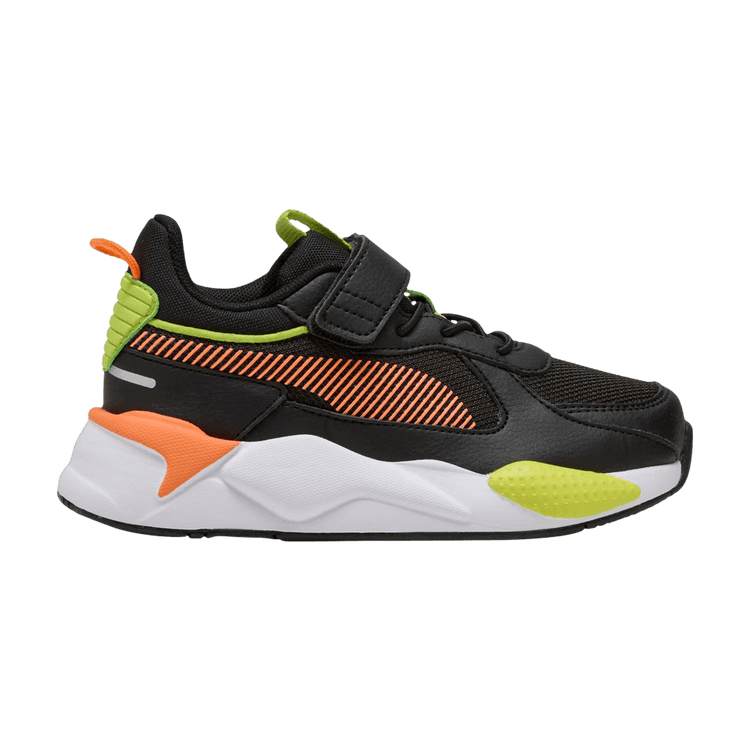 Puma RS-X Little Kid 'Black Orange Glo' 395555 09