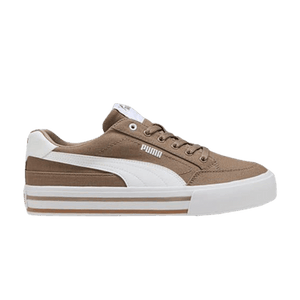 Puma Court Classic Vulcanized Formstrip 'Totally Taupe/White'