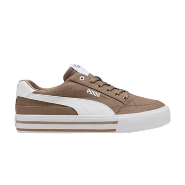 Puma Court Classic Vulcanized Formstrip 'Totally Taupe/White'