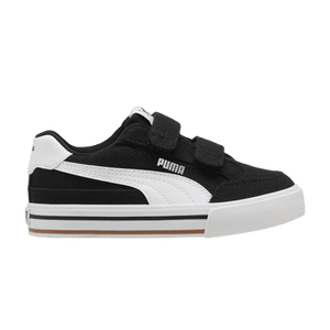 Puma Court Classic Vulc FS V Little Kid 'Black White'