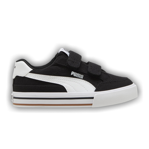 Puma Court Classic Vulc FS V Little Kid 'Black White'