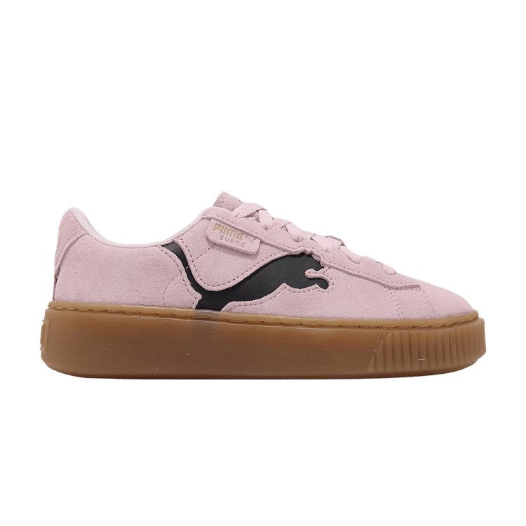 Puma Wmns Suede Platform 'Cutout - Pearl Pink Black' 397233 05