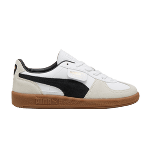 Puma Palermo Leather Big Kid 'White Black Gum'