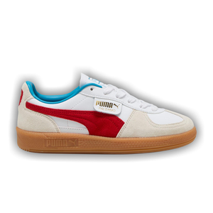 Puma Palermo Leather Big Kid 'White Red'