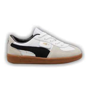 Puma Palermo Leather Little Kid 'White Black Gum'