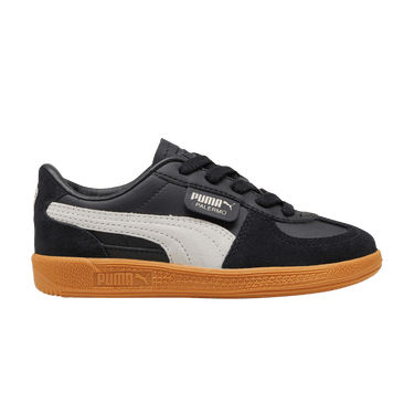 Puma Palermo Leather Little Kid 'Black Feather Grey Gum'