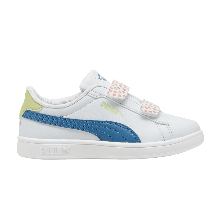 Puma Smash 3.0 FC 5 Little Kid 'Silver Mist Blue Horizon' 397987 01