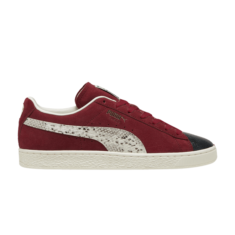 Puma Suede 'Split - Intense Red Snakeskin' 398706 01