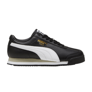 Puma Roma 24 Standard Big Kid 'Black White'