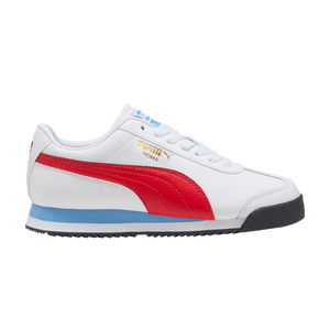 Puma Roma 24 Standard Big Kid 'White Red Blue'