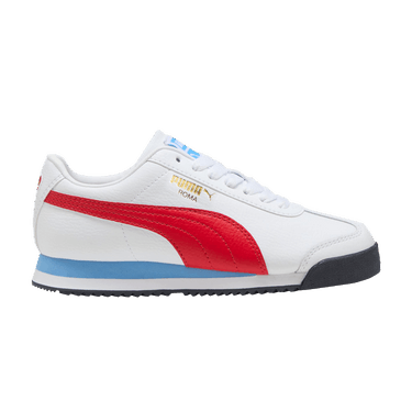 Puma Roma 24 Standard Big Kid 'White Red Blue'